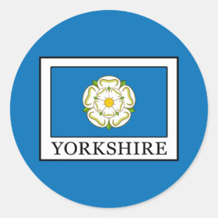 Sticker Rond Comté de Yorkshire