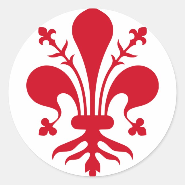 Sticker Rond Comune di Firenze (Devant)