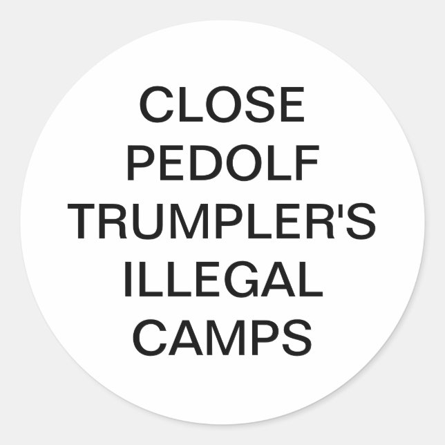 Sticker Rond Concentration Pedolf Trumpler Hankamer Artjunkhaus (Devant)