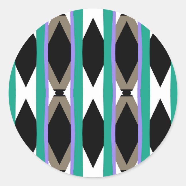 Sticker Rond Conception d'ascenseur dans les années 1930 (Devant)