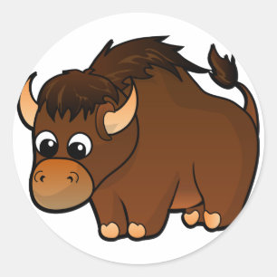 Sticker Rond Conception de Buffalo
