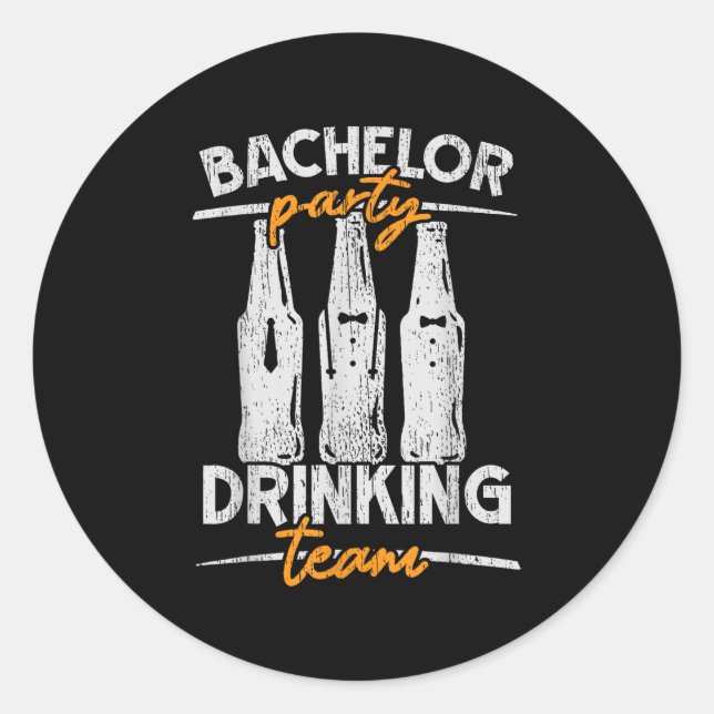 Sticker Rond Conception de correspondance de réunion de famille (Devant)