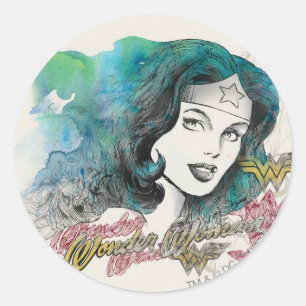 Sticker Rond Conception de la nature 7