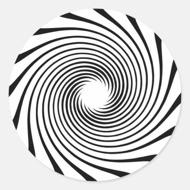 Sticker Rond Conception de lecteur de chaîne (Devant)