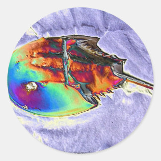 Sticker Rond Conception de l'huile de fer à cheval