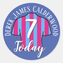 Conception de maillot de football pour anniversair