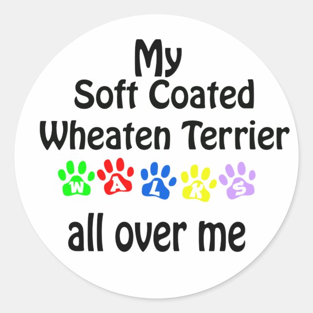 Sticker Rond Conception de marches de sentiers roux à revêtemen (Devant)