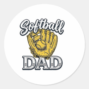 Sticker Rond Conception de T-shirt avec Gant Vintage pour Papa