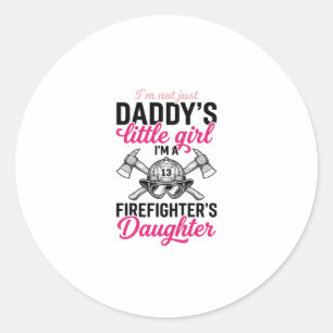 Sticker Rond Conception de t-shirt vectoriel Citation Fille de