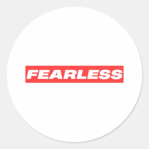 Sticker Rond Conception de texte en surbrillance