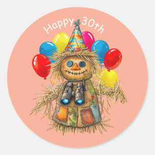Sticker Rond Conception pour les 30 ans de l'observateur d'oise