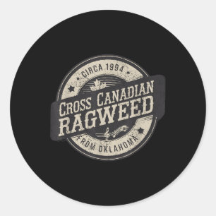 Sticker Rond Concert pancanadien Ragweed 2025 Hommes rétro Femm