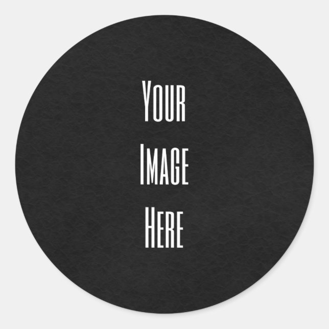 Sticker Rond Concevez votre propre (Devant)