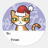 Concevez votre propre chat de dessin (Noël)