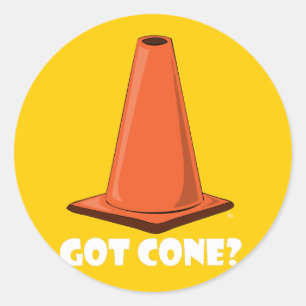Sticker Rond CÔNE OBTENU 1t