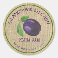 Confiture de Pruneaux Rustique Faite avec Amour 