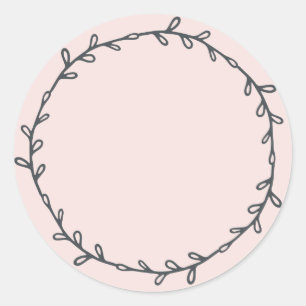 Sticker Rond Confiture Maison Rustique Mise En Pot Écrire Sur R