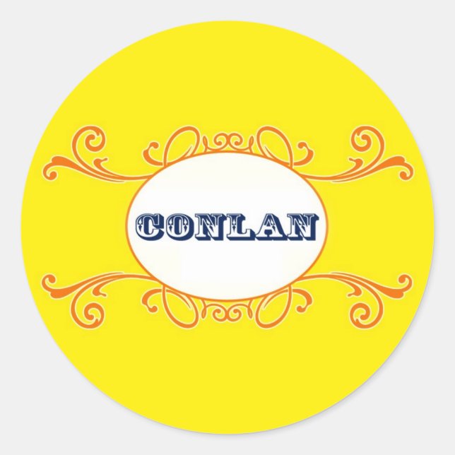 Sticker Rond Conlan (Devant)