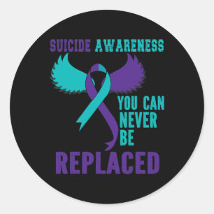 Sticker Rond Conscience que vous ne pouvez jamais remplacer