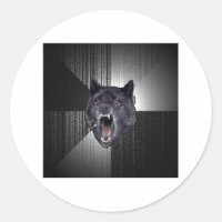 Conseil de loup de folie Mème animal
