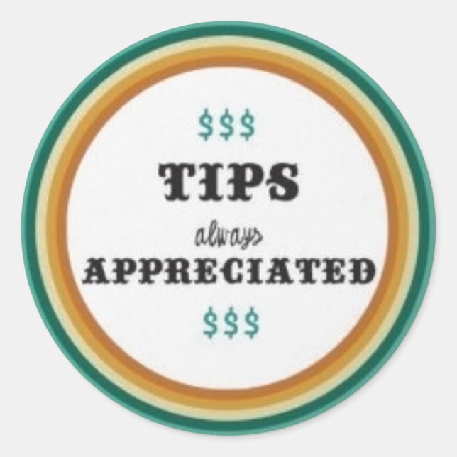 Sticker Rond conseils (Devant)