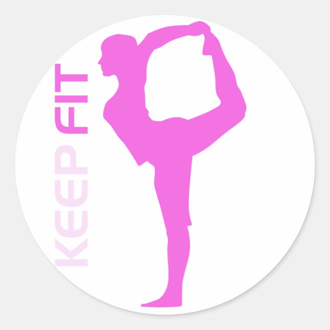 Sticker Rond Conserver l'autocollant rond (Devant)