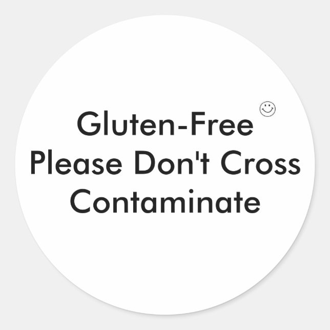 Sticker Rond contaminer le GF (Devant)