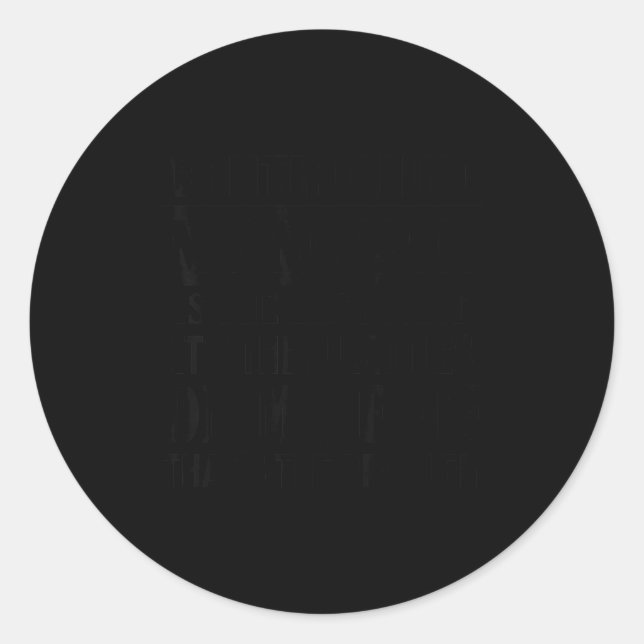 Sticker Rond Controlling My Mouth Is The Easy Part It's The Sub (Devant)