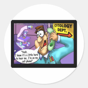 Sticker Rond Conversations au Téléphone Portable Cadeaux et T-S