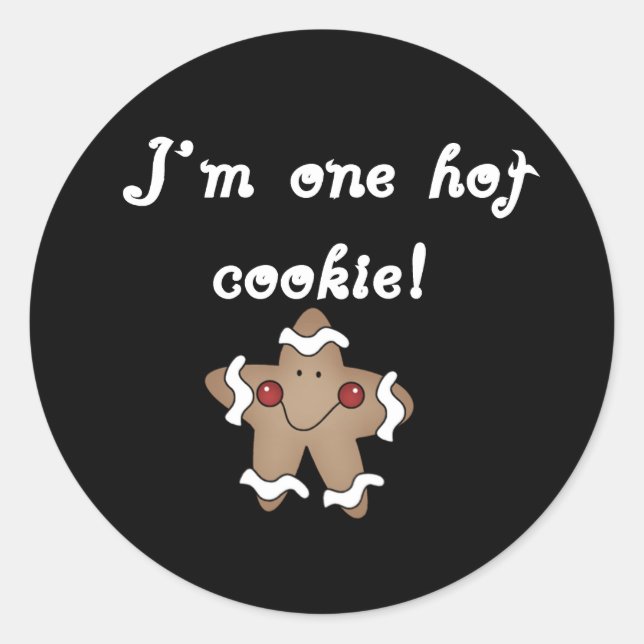 Sticker Rond Cookie chaud (Devant)