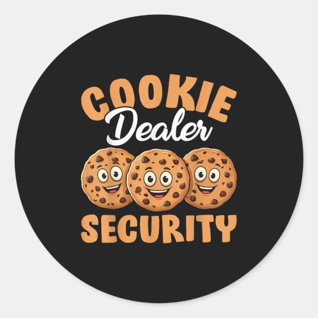 Sticker Rond Cookie Er Security (Devant)