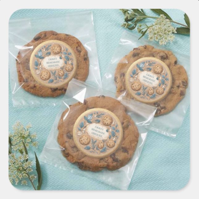 Sticker Rond Cookie fait maison (Créateur téléchargé)
