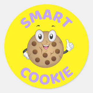 Sticker Rond Cookie intelligent