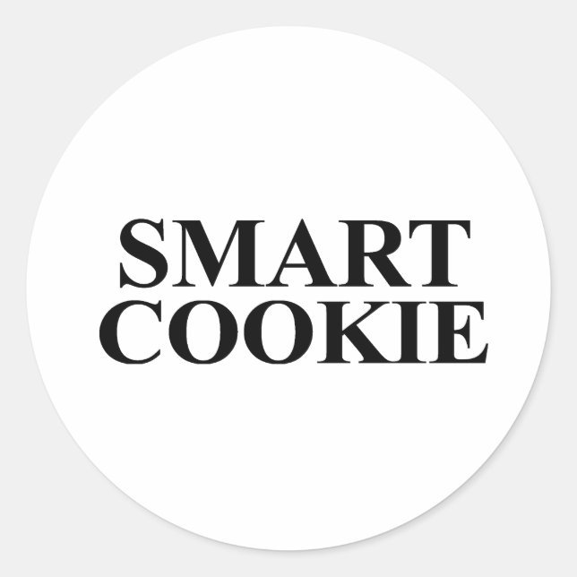 Sticker Rond Cookie intelligent (Devant)