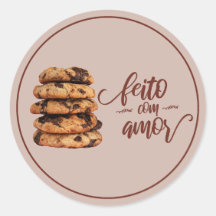 Cookies faits avec amour, feito com amor