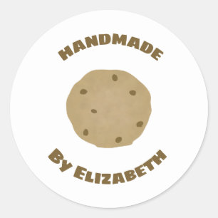Sticker Rond Cookies faits main