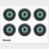 Cool Blue Eye Camera Lens Nom personnalisé Photogr