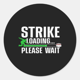 Sticker Rond Cool Bowling Art Pour Hommes Femmes Bowler Bowling