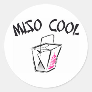 Sticker Rond Cool de miso