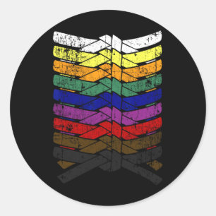 Sticker Rond Cool Illustré Karate Belt Colors - Arts martiaux