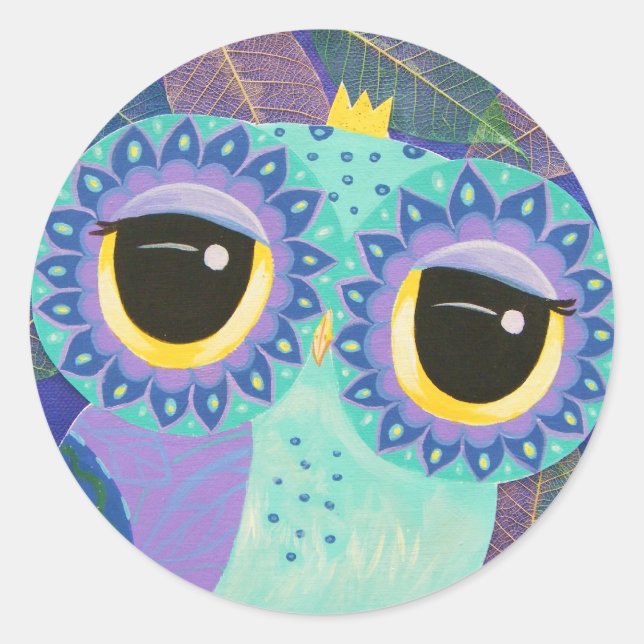 Sticker Rond Cool Twilight (Devant)