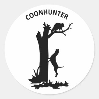 Sticker Rond CoonHunter