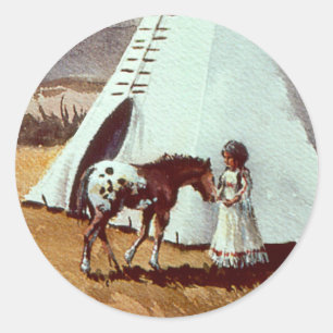 Sticker Rond COPAINS par SHARON SHARPE