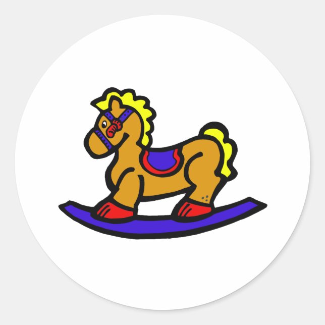Sticker Rond Copie 22378373horesy (Devant)