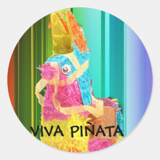 Sticker Rond Copie PINATA, VIVA PIÑATA