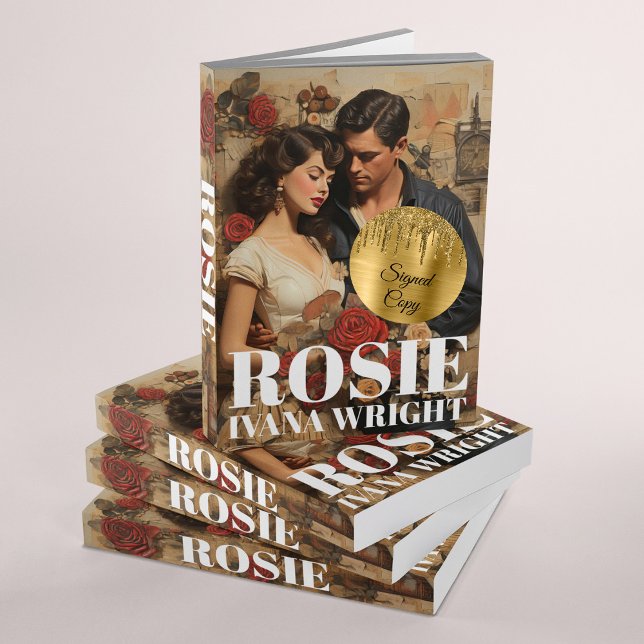 Sticker Rond Copie signée Gold Brossé Foil Faux Parties scintil (Signed Copy Classic Round Stickers)