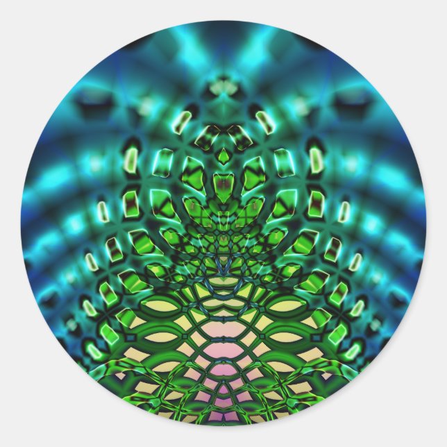 Sticker Rond Coquille Las Vegas (Devant)