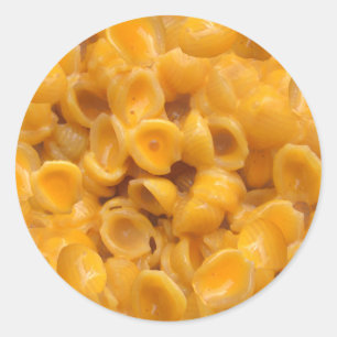 Sticker Rond coquilles et fromage