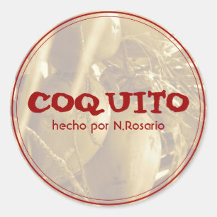 Sticker Rond Coquito