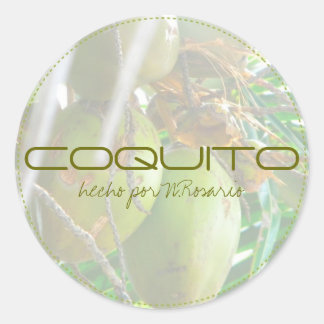 Sticker Rond Coquito